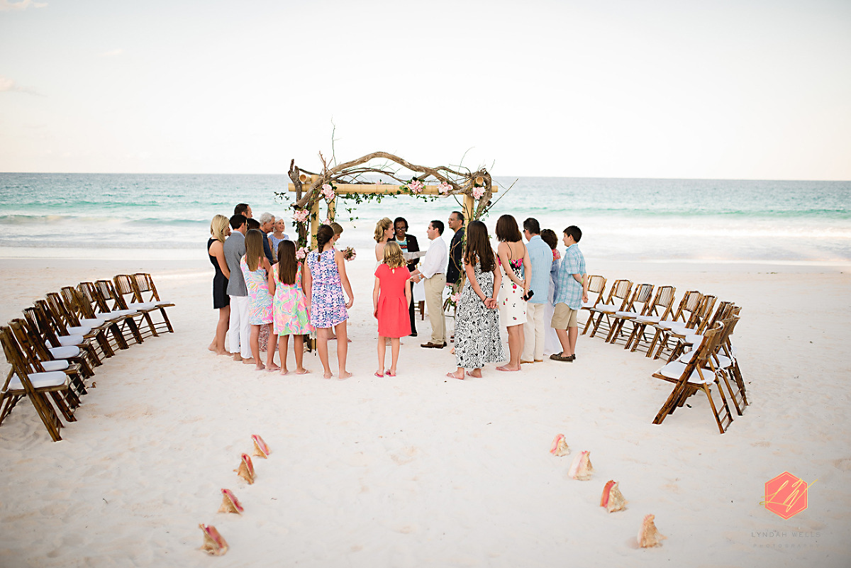 island sand beach weddings