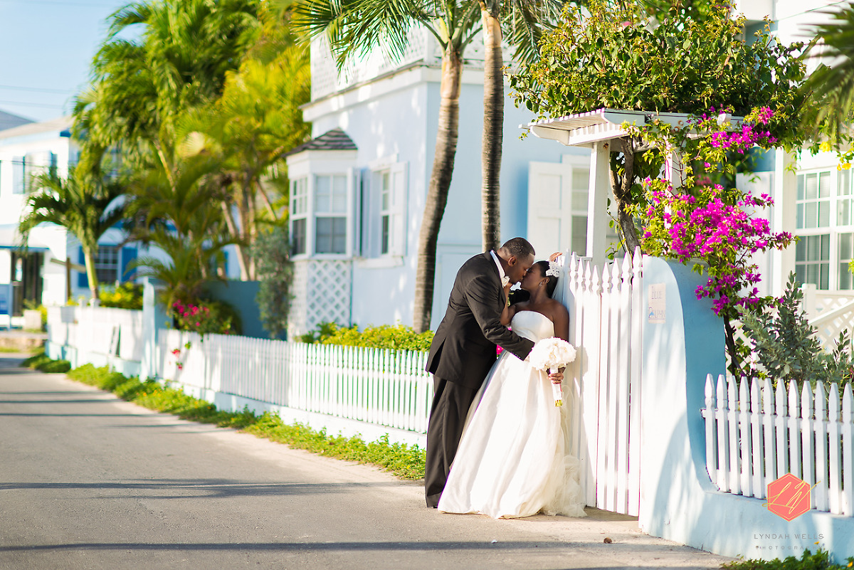 pink sands resort wedding