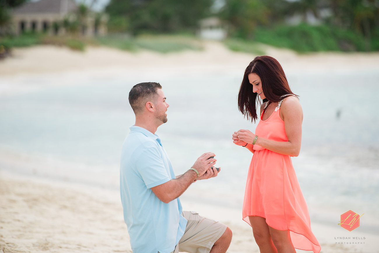 surprise proposal, proposal, engaged, engagement ring, Atlantis, beach, Atlantis bahamas, bahamas engagement session, bahamas photographer,
