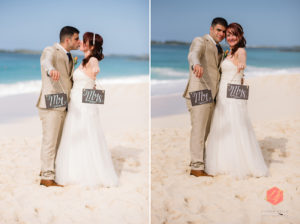 cabbage beach wedding, nassau beach wedding, bahamas wedding photographer