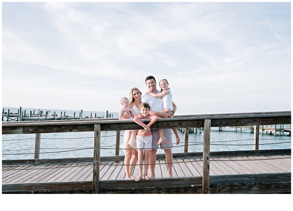 family vacation portrait session at baha mar