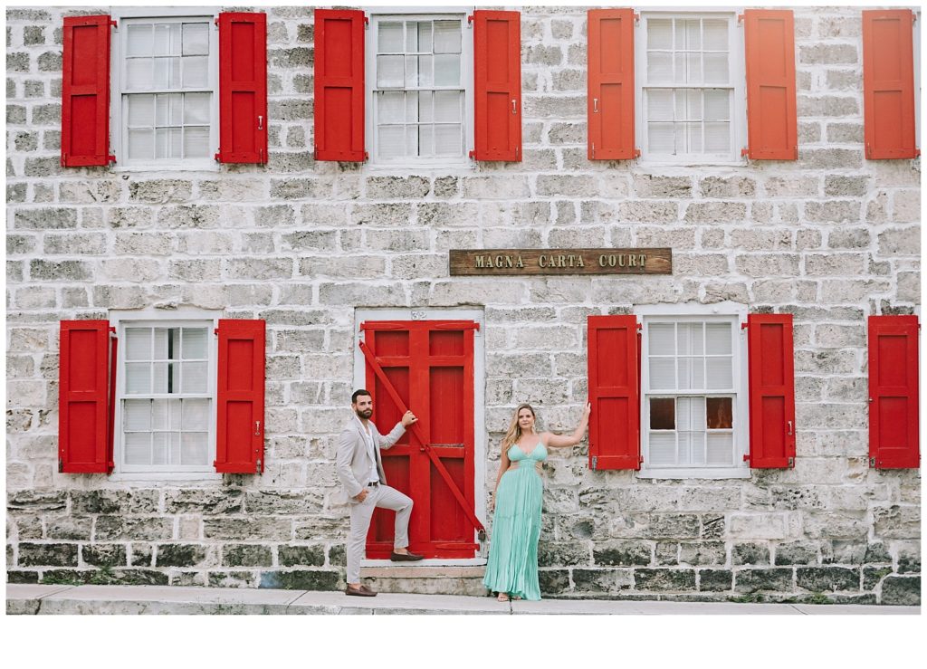 dreamy engagement session in nassau bahamas